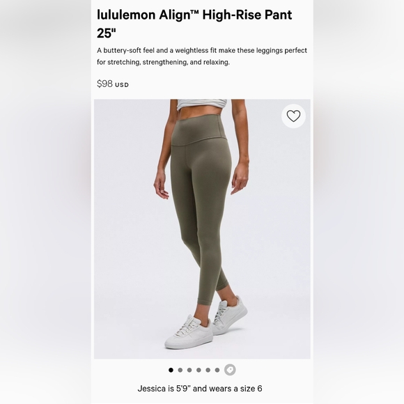 Lululemon Align Leggings - Picture 7 of 7